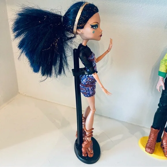 MattelMonster High Dolls Boo York Cleo de Nile & Deuce Gorgon Comet Crossed 2008 - Picture 11 of 16